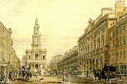 thomas malton the strand with somerset house oil painting on canvas